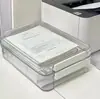 Caja de almacenamiento de documentos transfronteriza, caja exclusiva para exámenes para estudiantes de alto rendimiento, libro de registro familiar transparente, caja de almacenamiento para certificados de graduación de secundaria