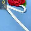 Estilo Coreano Pequeno Renda Fragrante Poliéster Seda Fita Branca 1cm Acessórios para Roupas Infantis Acessórios Corda Acabamento
