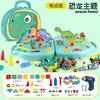 Caja de Herramientas de Ensamblaje Educativas para Bebés Destornillador Eléctrico Destornillador Reparación Reparación Infantil Juguete de Dinosaurio al por Mayor