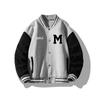 Traje de Béisbol de Calidad Moda Masculina Chaqueta con Costuras Abrigo Cardigan Público Top Manga Larga Ropa de Abrigo BY8906