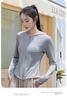 Nueva capa de goma negra, ropa de protección solar, chal de seda helada de verano para mujer, abrigo de protección solar de ala ancha, ropa de protección solar transpirable para yoga.