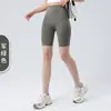 Shorts de Yoga de Tacto Natural para Mujer Verano 2026, Cintura Alta, Levanta Glúteos, Sin Línea T, Moldeadores, Shorts Casuales para Ciclismo al Aire Libre