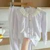 Pijama para Niñas Primavera y Otoño Algodón Nube Manga Larga 2026 Nuevo Dibujos Animados Delgado Conjunto de Ropa para el Hogar para Niños Mayores y Estudiantes de Secundaria