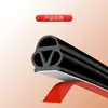 Adecuado para tira de sellado D grande D pequeña tipo P tipo Z modificación de coche para modificar a prueba de polvo camión insonorización tira de goma impermeable