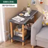 Mesa Lateral de Sofá para Sala de Estar, Mesa Pequena de Cabeceira para Quarto, Mesa de Cabeceira, Mesa de Canto Simples, Mini Mesa de Centro Removível