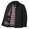 Chaqueta de Invierno Cálida de Plumas de Ganso para Hombre Chaqueta de Plumas Desmontable Cálida para Hombre de Mediana Edad y Personas Mayores Negocios Ligeros para Hombre