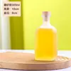 Garrafas pequenas de vidro para fazer vinho de frutas, garrafas vazias para ameixa verde, garrafas de bebidas e café seladas de alta estética, garrafas de vinho de frutas
