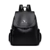 Ventas Directas de Fábrica 2025 Nueva Mochila Antirrobo para Mujer Versátil Multifuncional Moderna y Elegante Mochila Doble Transfronteriza