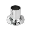 Liga de Zinco 25MM tubo redondo espessado conector T cotovelo varal aço inoxidável quatro vias dez vias acessórios de prateleira