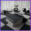 Alfombra para Dormitorio y Sala de Estar, Resistente a las Manchas y Fácil de Cuidar, Manta de Mesita de Noche, Alfombra Cuadrada, Gruesa Alfombrilla de Espuma para Dormir y Sentarse en el Suelo