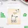 Clip para el pelo de gato de dibujos animados, paquete de bolsa Opp, estilo adorno colgante, clip para el pelo, material DIY, juego de tarjetas de papel