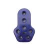 Modificación del tubo de escape del automóvil, pegamento fijo para colgar, orejeta de elevación de siete orificios, universal, apertura de 11 mm, amortiguador de goma