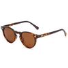 3331 Polarizados Retro Marco Redondo Europeo y Americano Uñas de Hueso de Arroz Anti-Luz Azul Hombres y Mujeres Amazon PC Gafas de Sol Gafas Gafas de Sol
