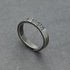 Anillo de diseño original de Chiba "el amor es como un árbol no como una flor" anillo de plata 925 anillo de amor anillo de desamor