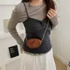 Bolso de Diseño Exclusivo con Forma de Corazón de Melocotón con Cadena de Patrón de Cocodrilo, Bolso Pequeño para Mujer de Hombro Único Cruzado, Nuevo Modelo 2026, Bolso Pequeño Personalizado con Forma de Corazón