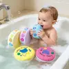 Esponja de banho infantil bebê toalha de banho infantil especial indolor banho de algodão desenhos animados lavagem do rosto bebê