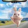 Pendente para Carro de Boneca de Animal Fofo da Nova Amazon Transfronteiriço Decoração de Espelho Retrovisor de Carro em Acrílico Presente
