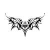 Pegatinas de Tatuaje de Súcubo Sexy para Parejas Flirteo Cos Props Diablo Tatuajes Impermeables Semi-Permanentes Productos para Adultos