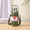 Taza térmica portátil de gran capacidad para exteriores para niñas, de alto valor, nueva de 2024, hervidor extragrande de toma directa