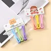 Paquete de 3 Pinzas BB Pinza para el Cabello de Niña con Forma de Hoja Color Primavera y Verano Pinza para Flequillo Todo Fósforo Pinza para Cabello Roto Accesorios para el Cabello