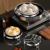 Rejilla para Cocinar al Vapor de Acero Inoxidable, Rejilla para Ollas, Salvamanteles Aislante del Calor para Cocina, Rejilla Universal Engrosada de Grado Alimenticio, Rejilla de Almacenamiento, Multiusos