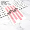 Etiqueta Adhesiva Larga Xue Mei Niang Etiqueta Selladora Puff de Yema de Huevo Pastel Puff Hilo de Carne Etiqueta de Horneado Xiaobei