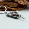 Nuevo Colgante Creativo para Coche de Hombre Llavero Modelo T34 de World of Tanks Personalizado Colgante de Cintura Pequeño Regalo Hebilla Colgante