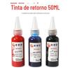 Almofada de Tinta Preto, Azul e Vermelho Multicolorida. 50ml Preenchida com Ponta, Nova Impressão de Tinta, Impressão de Tinta, Tinta Especial para Carimbos O Proprietário Recomenda.