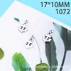 Fábrica direta de materiais para joias NIANXING 17*10mm âncora pequena dupla face retrô acessórios