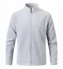 Nueva chaqueta versátil de otoño e invierno de forro polar de doble cara de 400 g con cuello alto, cálida, ligera, lujosa, cómoda y con cremallera.. Sudadera Romon