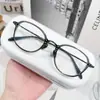Armazones de Gafas Trendy de Acetato Estilo Coreano, Armazones de Gafas Lisos Carey, Estilo Casual Lindo, Mismo Modelo que en Xiaohongshu
