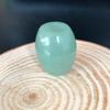 Pedra de Cristal Natural Ágata Jade Contas Cilindricas Contas com Furo Grande 16x18mm Diâmetro do Furo 5mm Contas Cilindricas Tecidas à Mão