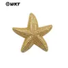 Wt-P2081 Colgante Único y Lindo de Estrella de Mar Joyería de Latón Hecho a Mano DIY Pendientes Collar Accesorios Pequeños Semi-Terminados
