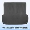 Adecuado para Vw Jetta 2011-2018 Alfombrillas 3D para Todo Clima de TPE y Alfombrilla para Maletero