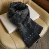 Cachecol Masculino Cinza Outono e Inverno High-End Meia-Idade e Idoso Vovô Velho Pai Meia-Idade com Lã