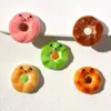 Oso Lindo Pan Comida Juguete Pegamento de Crema Accesorios Piezas de Resina Decoraciones DIY Pinzas para el Cabello de Dibujos Animados Amuletos para Zapatos Decoraciones