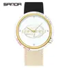 Reloj SANDA superventas transfronterizo, reloj especial para exámenes para estudiantes de secundaria, movimiento silencioso, diseño simple, correa de nailon, reloj de cuarzo