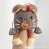 Muñeca de cáscara de nuez, muñeca de campana de agua, amuleto para bolso DIY hecho a mano, colgante lindo y peculiar, decoración para coche, popular en zonas escénicas