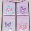 Espejo de Anime Stitch, Lindo y Estéticamente Agradable Kuromi, My Melody, Pompompurin, Kt Espejo Redondo Portátil