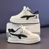 Zapatillas bajas para niños, nuevo modelo de otoño, zapatos blancos para estudiantes, zapatos antideslizantes de suela blanda para niños, zapatillas deportivas casuales para niños, zapatos para niñas