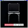 Caja de puesto de mercado nocturno estante de puesto caja de aluminio para collares estante para joyas plegable puesto de celebridad de Internet mesa plegable decoración de anillo