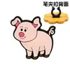 Nuevo Lápiz de Animales de Dibujos Animados Bolígrafo de Bola Hebilla Decorativa DIY Papelería para Estudiantes Accesorios para Bolígrafos Lindo Clip de Bolígrafo de PVC Hebilla