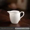Gaiwan de Cerâmica Pura com Design de Tampa de Três Peças, Tigela de Chá de Cerâmica, Conjunto de Chá Kung Fu, Porcelana Branca de Dehua, Logotipo Personalizado do Fabricante