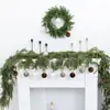Set de Regalo de Caja de Esfera de Navidad de Terciopelo de Gama Alta 15 Piezas Colgantes Decorativos de Terciopelo Arreglo de Decoración para Árbol de Navidad