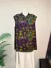 Blusa ao dai retro de estilo chino nuevo Zhi Li, con tapeta oblicua y cordones, modelo nuevo de verano 2026, top entallador con cuello mao