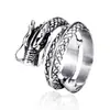 Joyería de Estilo Europeo y Americano, Anillos para Hombre de Dragón Personalizados y Audaces, Anillos de Acero Inoxidable de Venta Directa de Fábrica, Anillos, Joyería