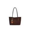 2026 Nova Bolsa Tote de Veludo Camurçado Feminina Grande Capacidade Bolsa de Ombro para o Trabalho Bolsa de Mão com Toque Retro de Alto Padrão Bolsa Versátil