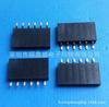 Conector hembra SATA1.27/2.0/2.54 de fila simple y doble, de producción y venta, con pines de conexión de 2 a 50 pines.