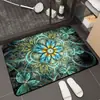 Alfombrillas de suelo con diseño de flor tridimensional 3D, para el hogar, baño, absorbentes de agua, antideslizantes, alfombrillas para pies, alfombrillas de suelo para baño, venta al por mayor