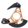 HASSNS Guía de Cadena para Bicicleta de Montaña de Plato Único DH Protector de Cadena de Suspensión Trasera 32T-38T Estabilizador de Cadena con Resorte ISCG03/05